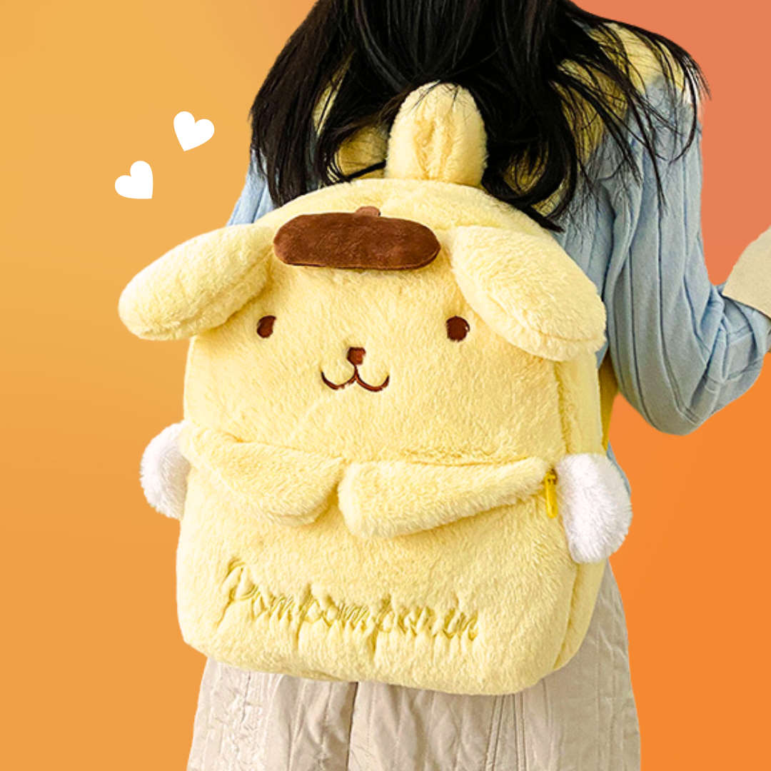 Pompompurin Plush Backpack