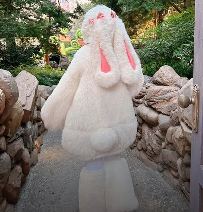 Fluffy Bunny Suit For Kids and Adults