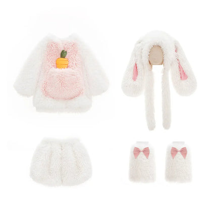 Fluffy Bunny Suit For Kids and Adults