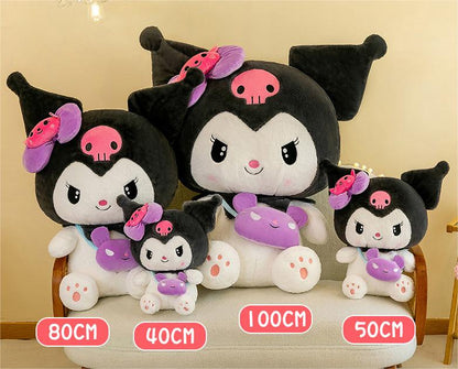 Kuromi With Purse Plush Toy (4 sizes)