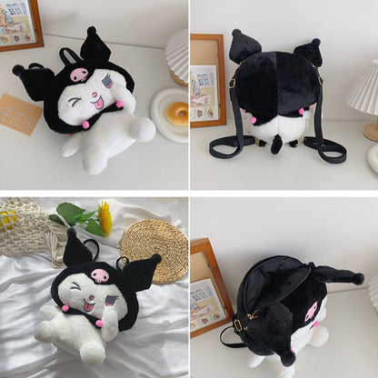 Funky Kuromi Plush Backpack