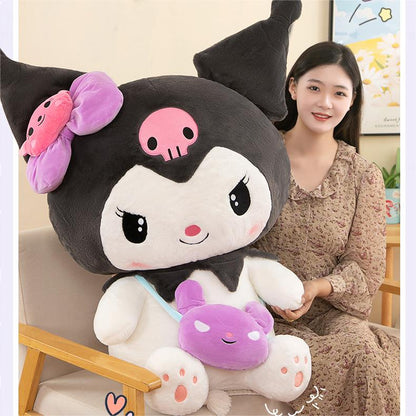 Kuromi With Purse Plush Toy (4 sizes)