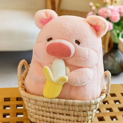 Toast Pink Pig Plush Toys