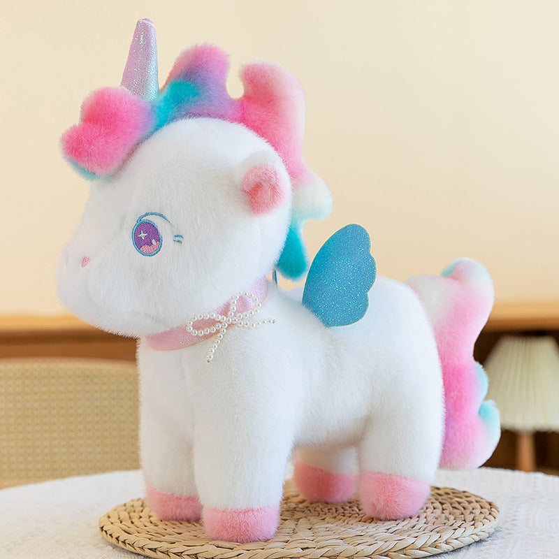 Angel Pink Unicorn Plush Toy