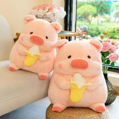 Toast Pink Pig Plush Toys