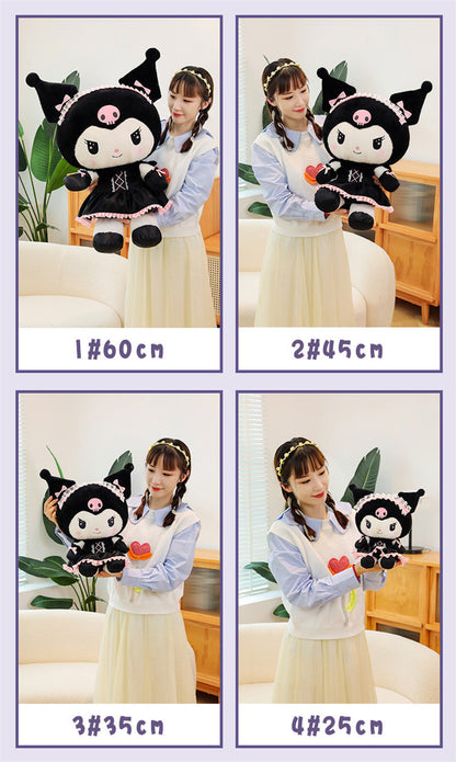 Lolita Kuromi Plush Toy (4 sizes)