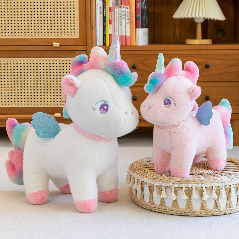 Angel Pink Unicorn Plush Toy