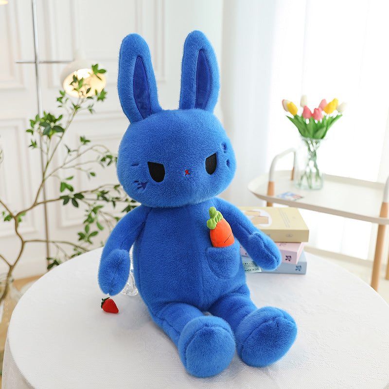 Klein Blue Rabbit Stuffed Animal