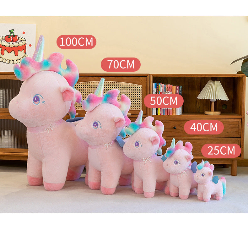 Angel Pink Unicorn Plush Toy