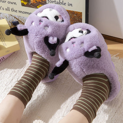 Kawaii Purple Kuromi Slippers