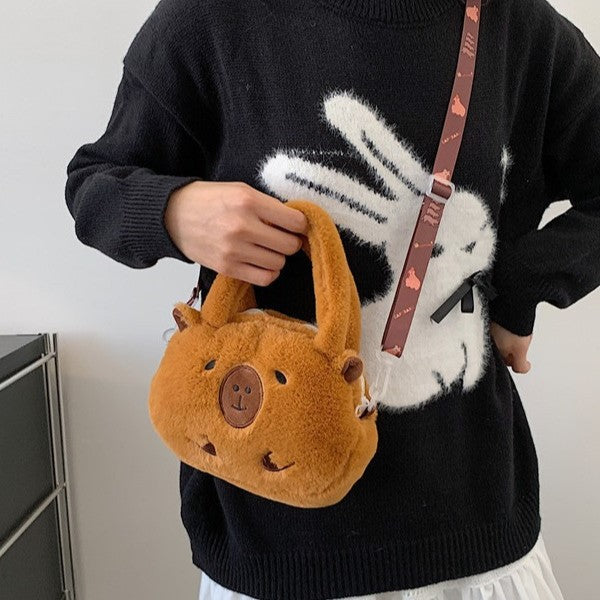 Capybara Backpack and Crossbody Bag