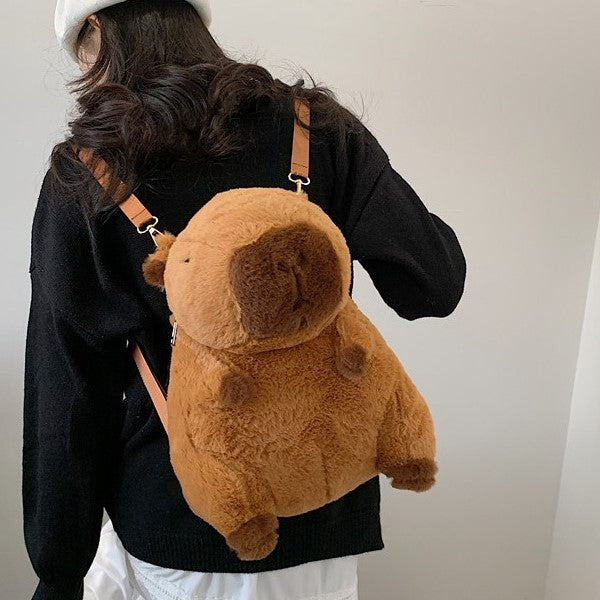 Capybara Backpack and Crossbody Bag