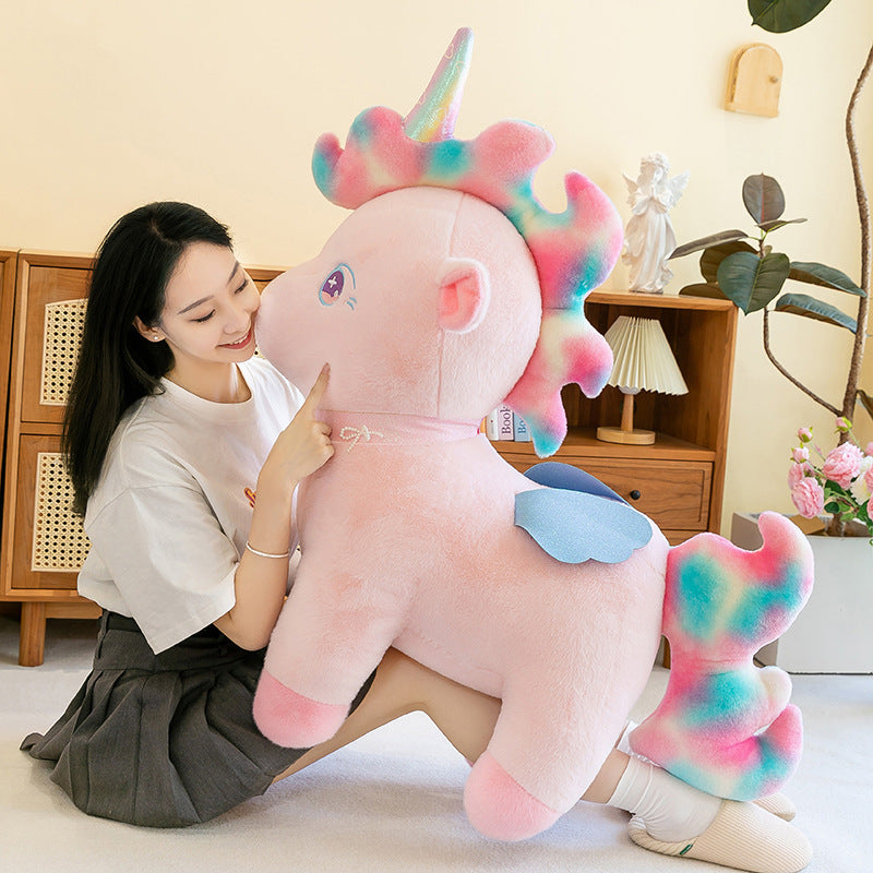 Angel Pink Unicorn Plush Toy