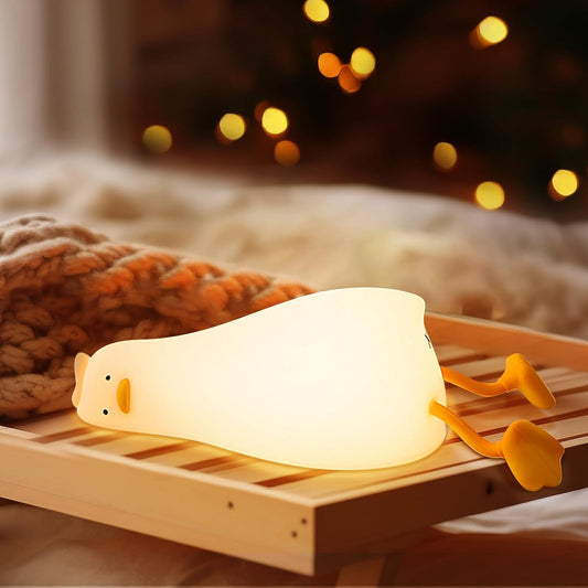 Lying Flat Duck Night Light