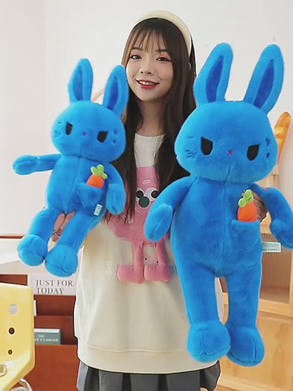 Klein Blue Rabbit Stuffed Animal