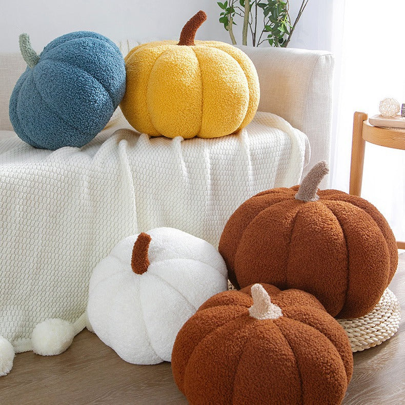 Soft Pumpkin Plush Cushion