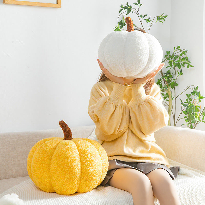 Soft Pumpkin Plush Cushion