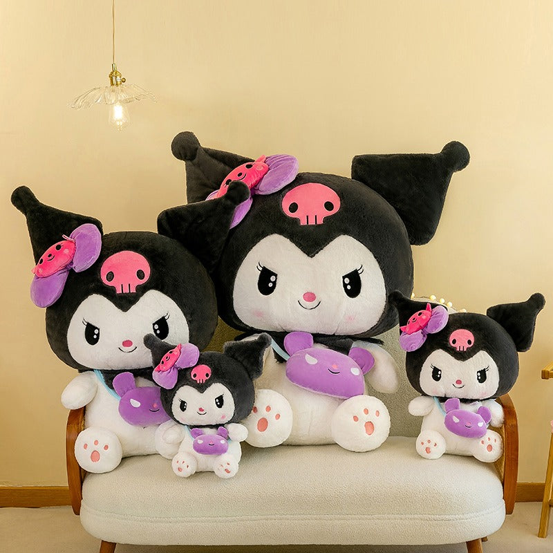 Kuromi With Purse Plush Toy (4 sizes)