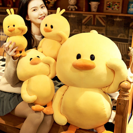 Puffy Duck Plush Toy