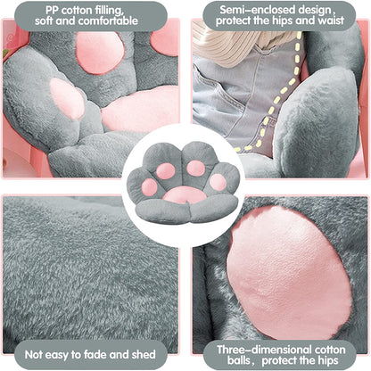 Kawaii Cat Paw Cushion