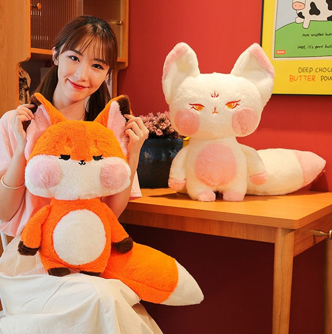 Big fox stuffed sales animal