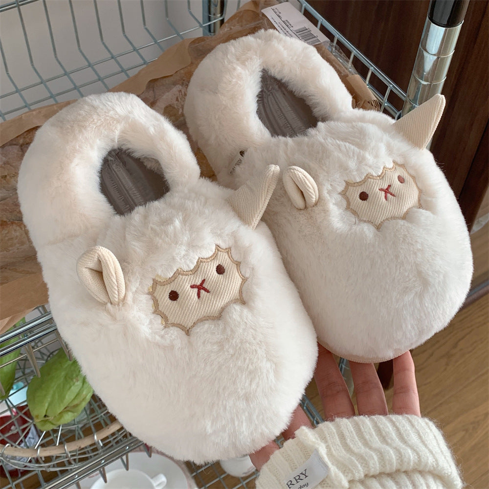 Sheep slippers store