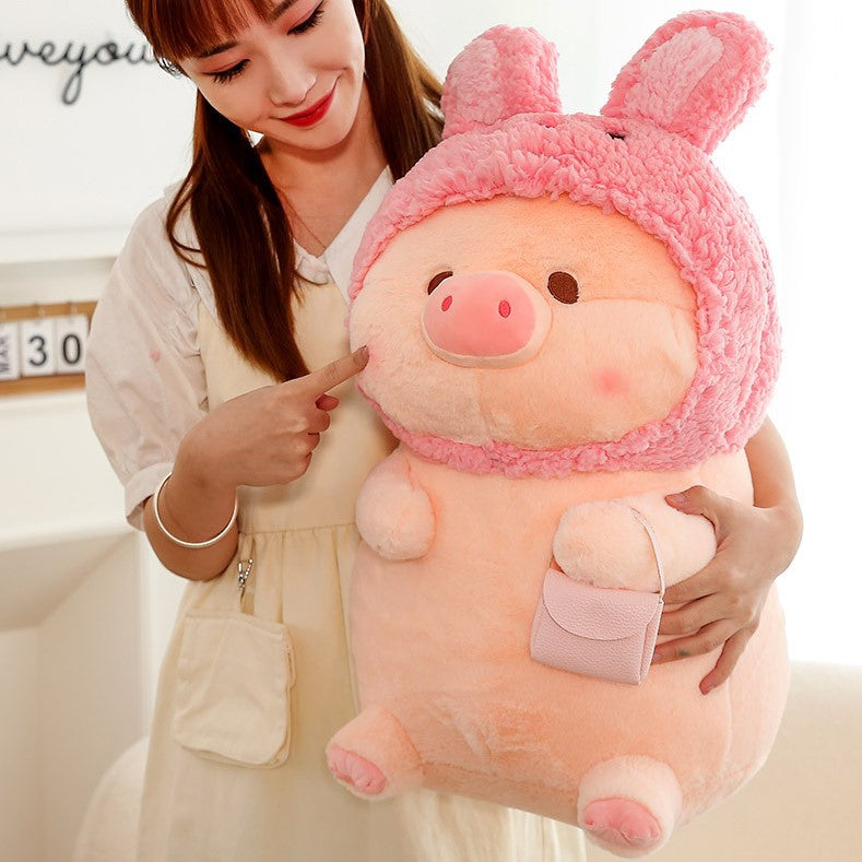 Huge pig 2025 stuffed animal