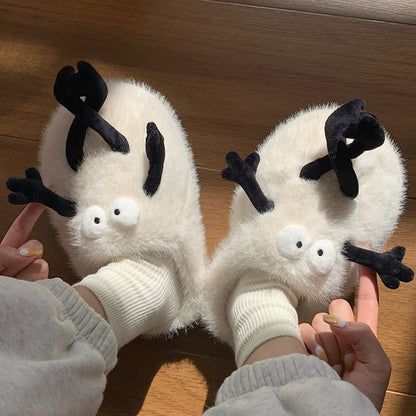 Funny Little Monster Slippers