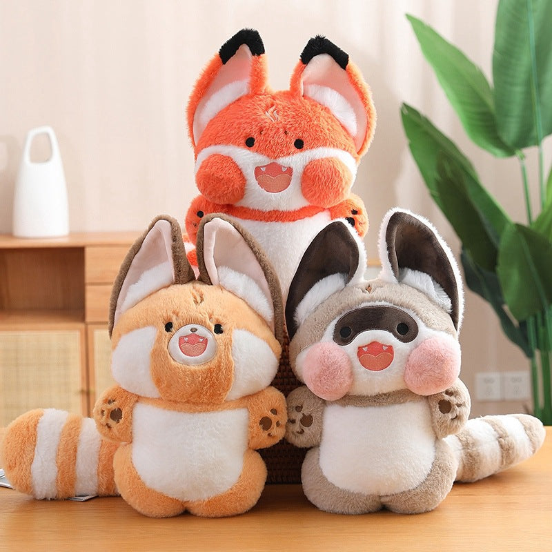 Racoon plush hot sale toy