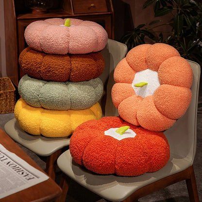 Pumpkin Seat Plush Cushion